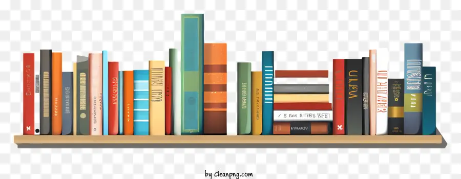 Bookshelf，Livros PNG