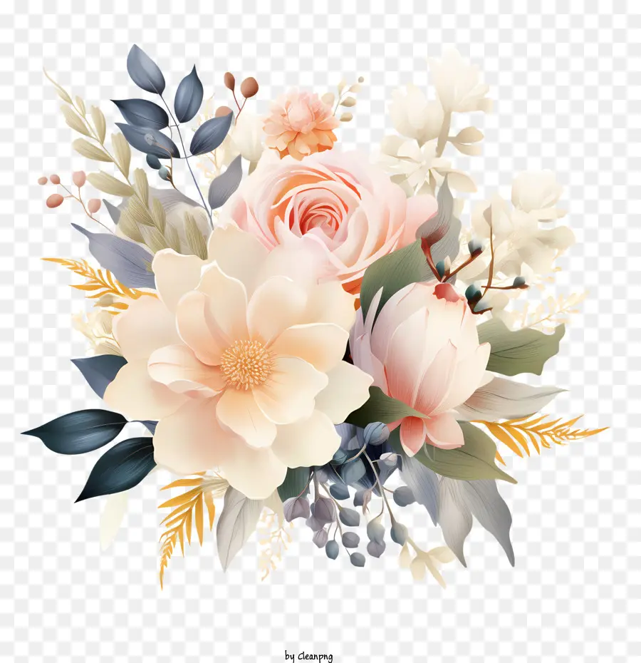 Flores De Casamento，Flor PNG