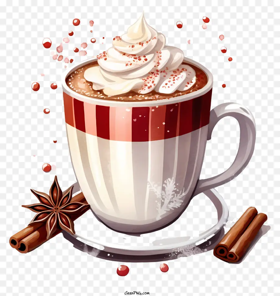 Chocolate Quente，Chantilly PNG