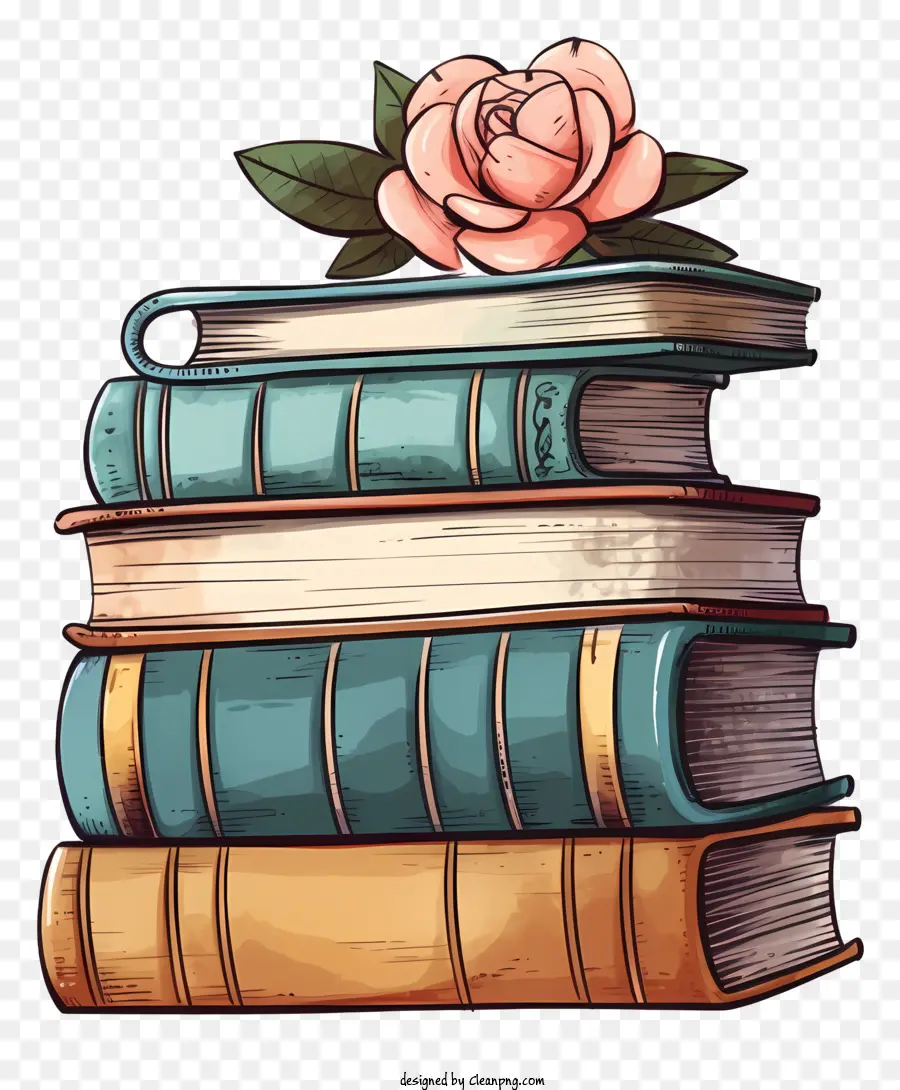 Livros Antigos，Vintage Books PNG