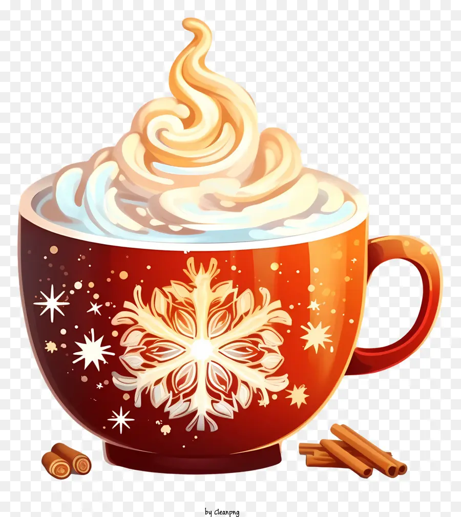 Chocolate Quente，Chantilly PNG