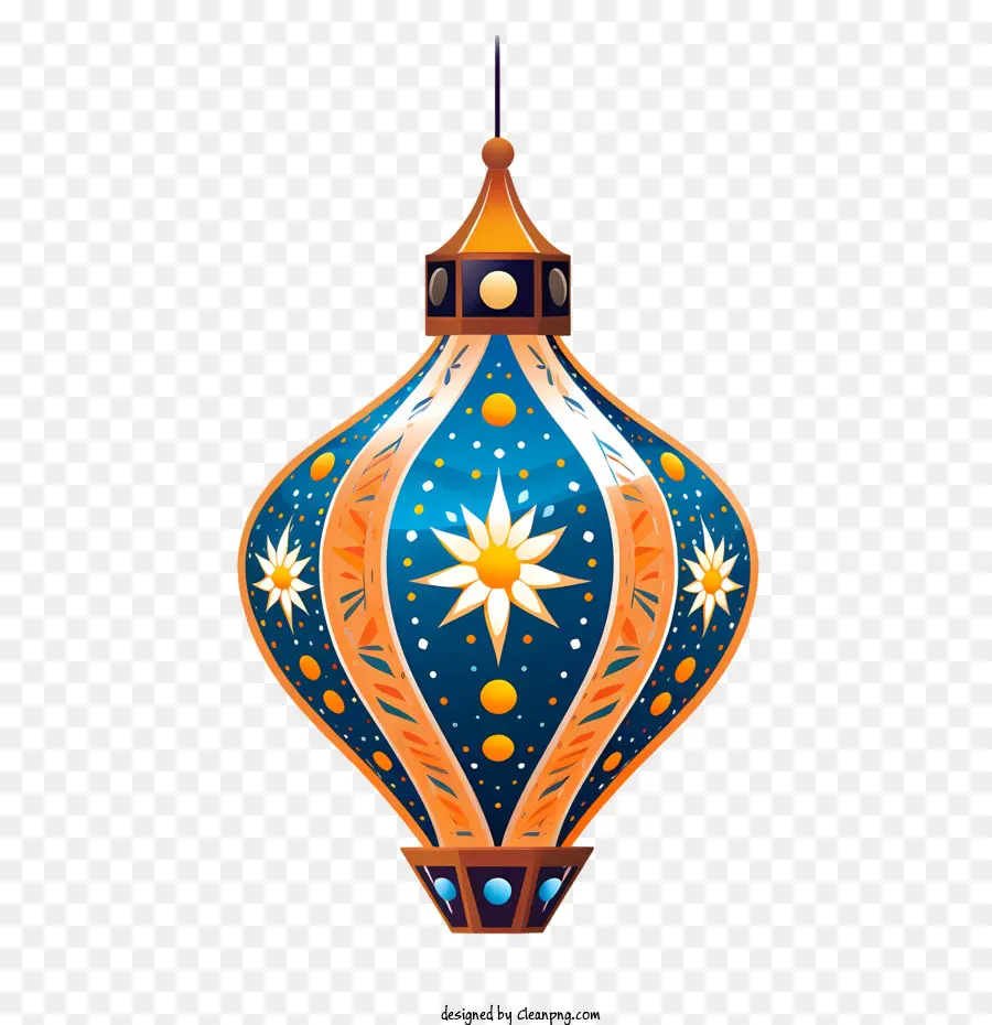 Islâmica Lanterna，Azul PNG