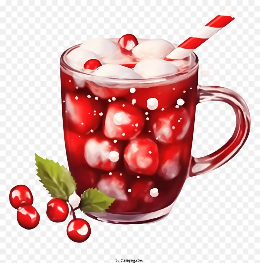 Bebida De Cranberry，Bebida Vermelha De Cranberry PNG