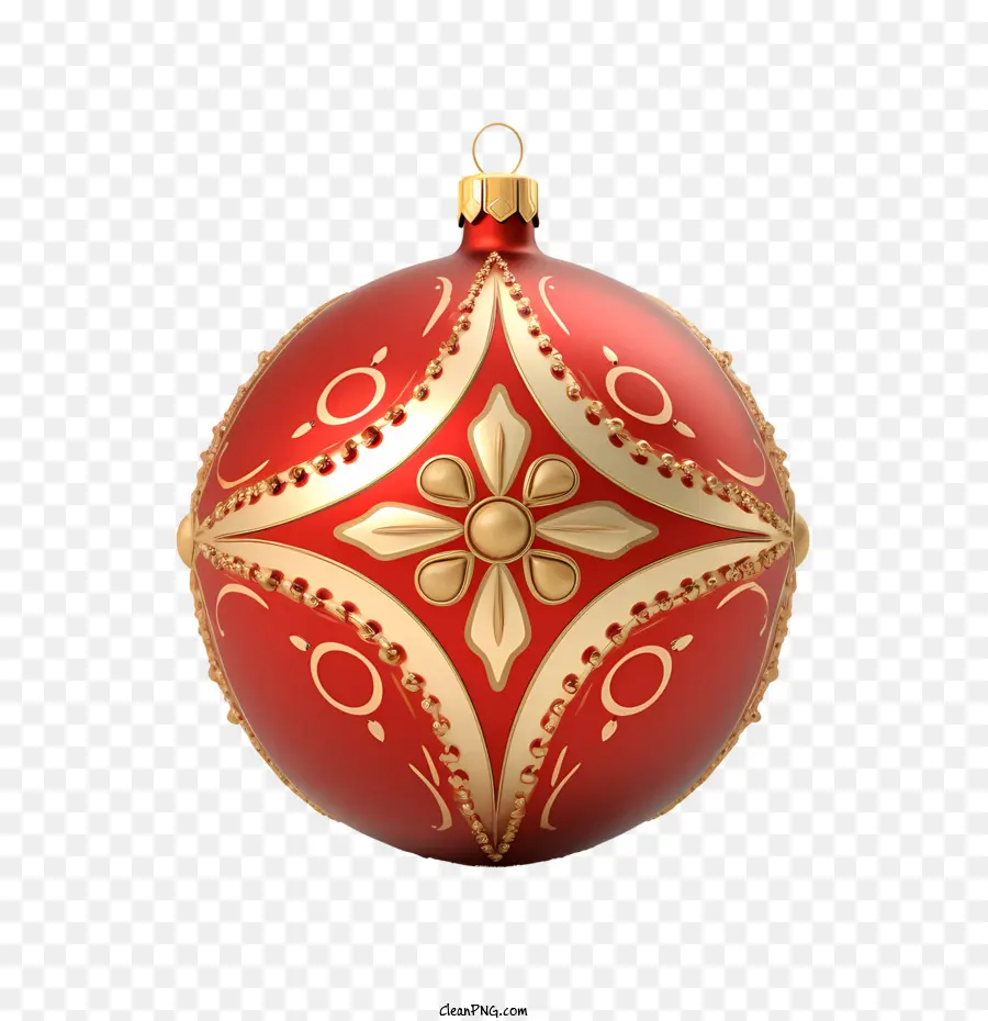 Bola De Natal，Vermelho PNG