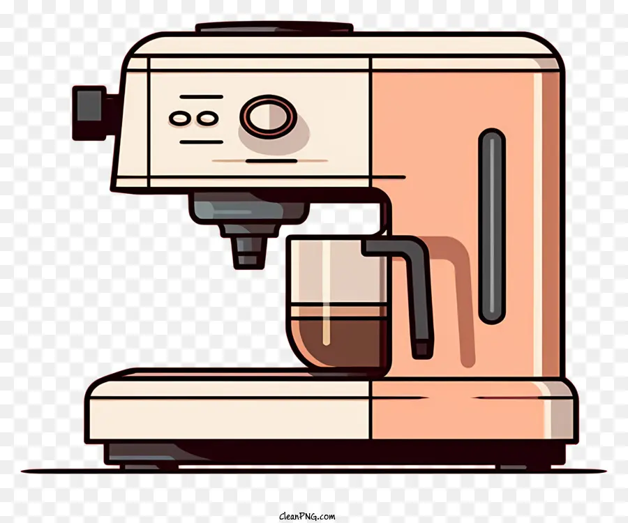 Máquina De Café Vintage，Máquina De Café Rosa E Branca PNG