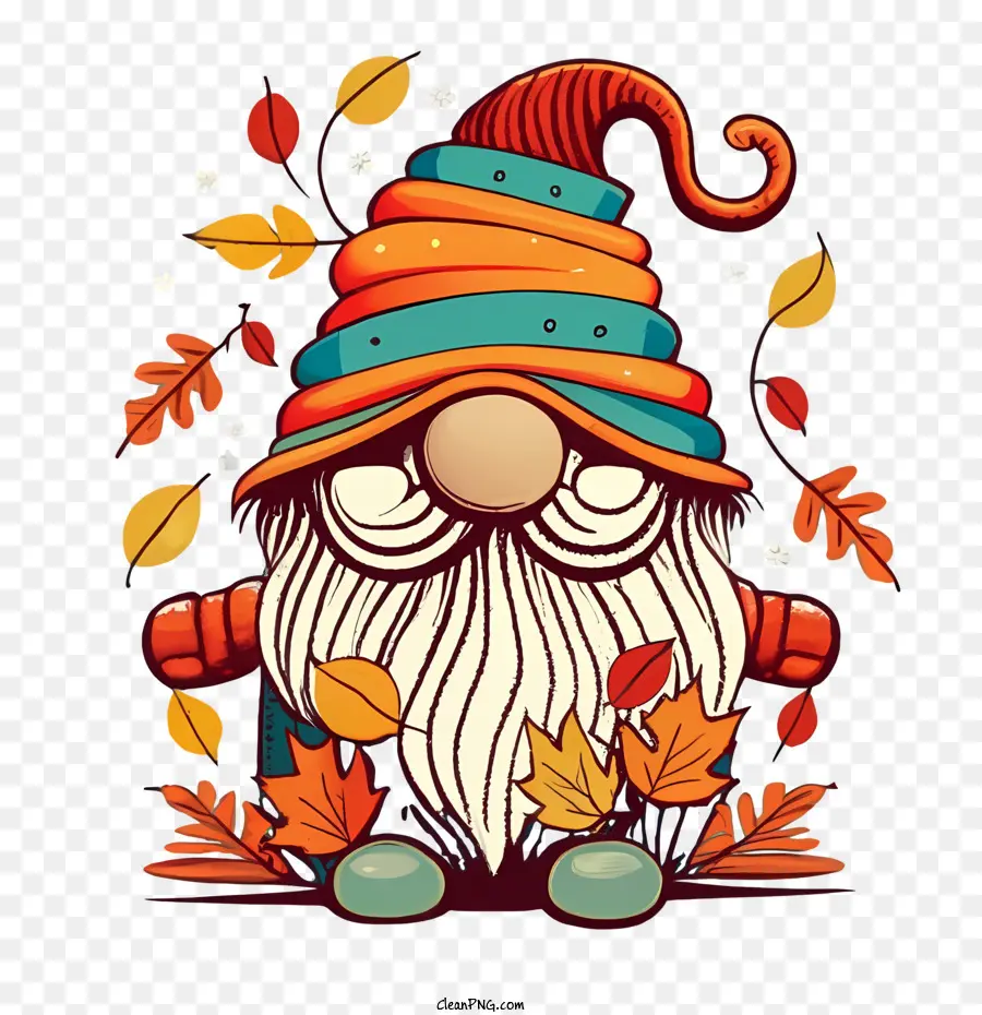 Fall Gnome，Cartoon PNG