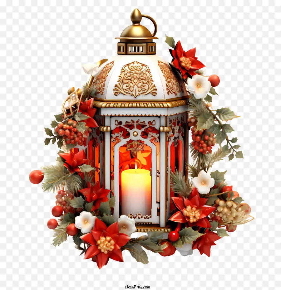 Lanterna De Natal，Lanterna Decorativa PNG