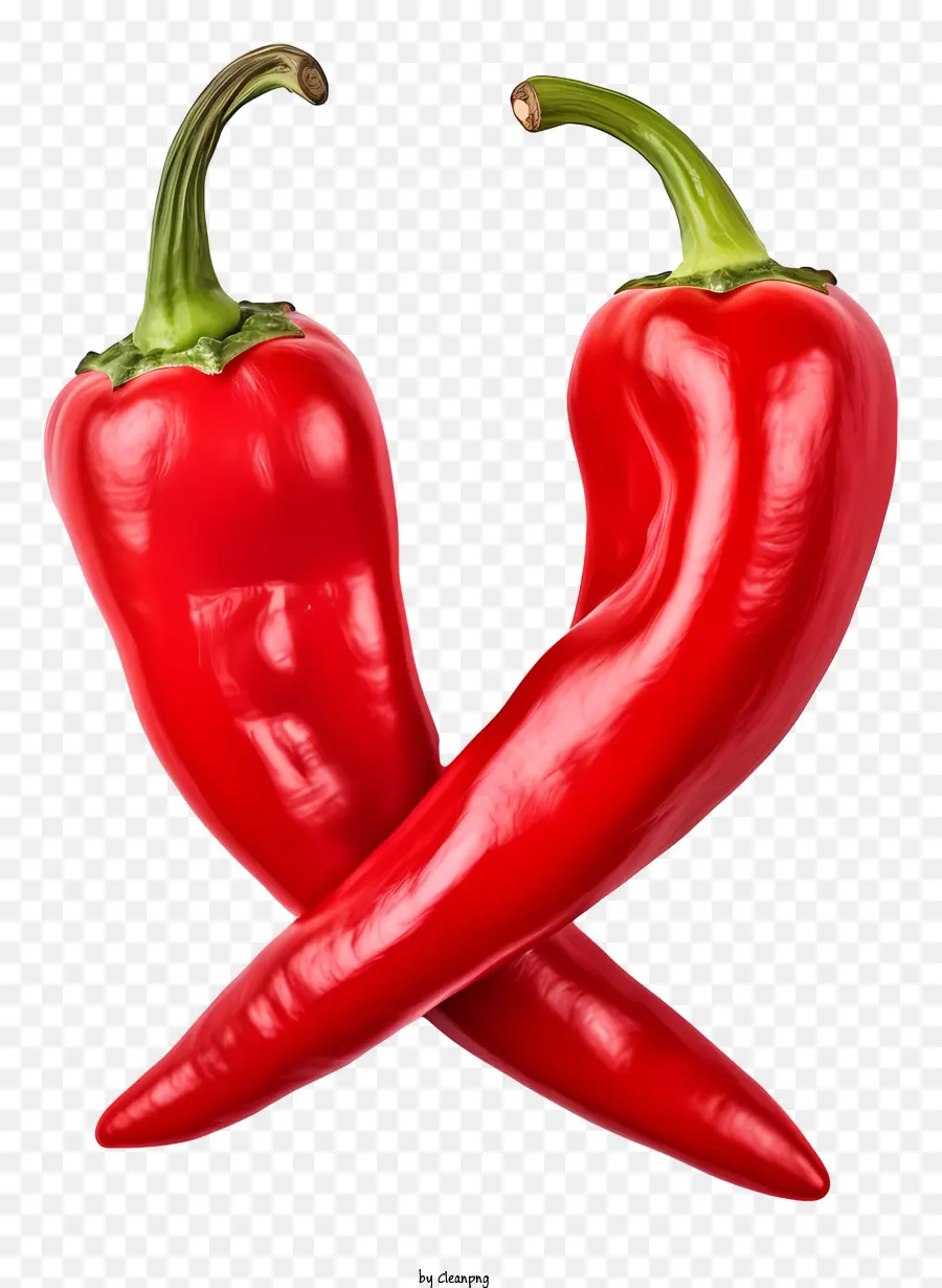 Peppers De Pimenta Vermelha，Peppers De Pimenta Em Forma De Coração PNG