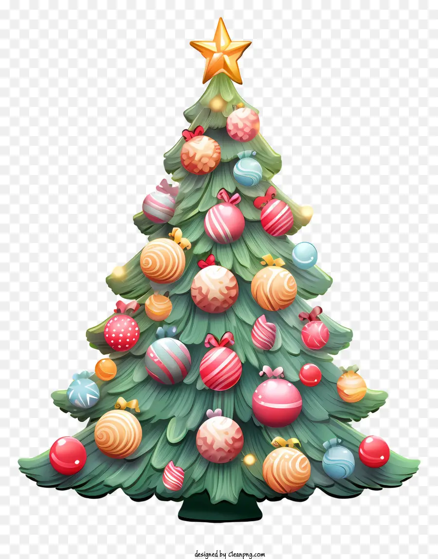 Decoração Da árvore De Natal，Enfeites De Natal PNG