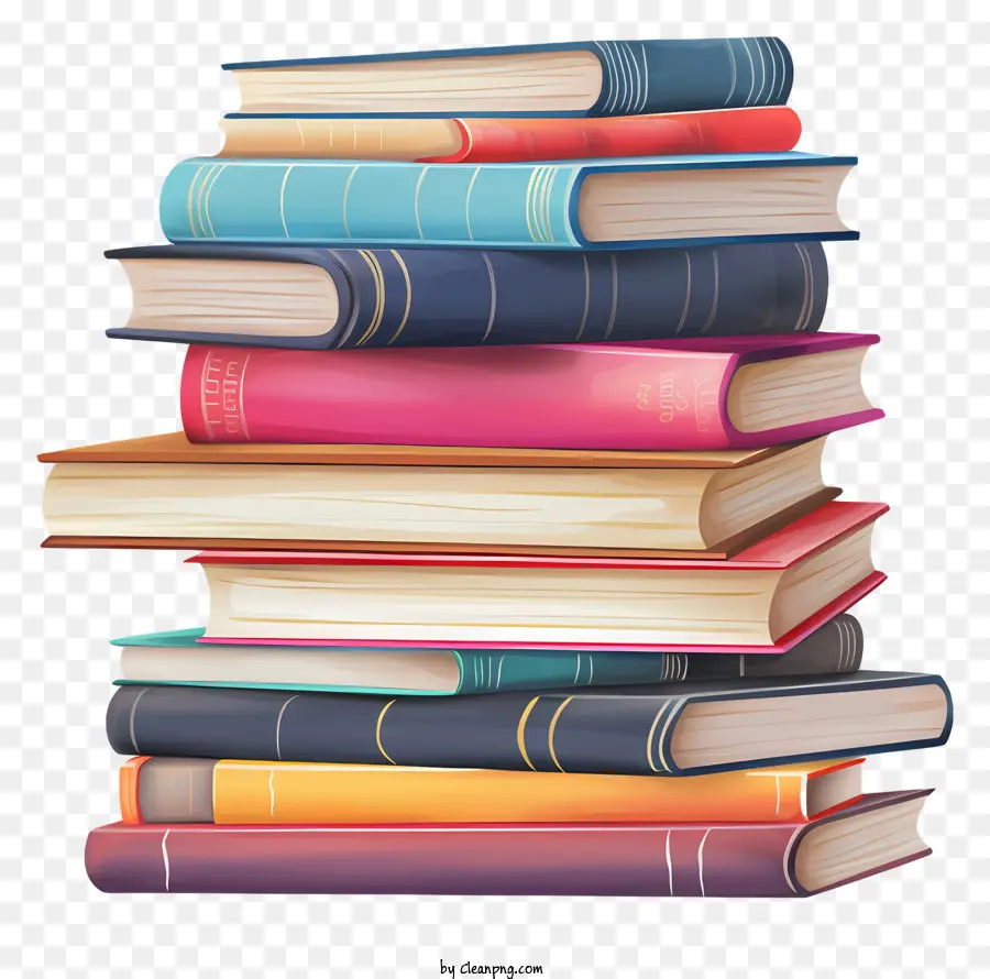 Livros，Pilha De Livros PNG