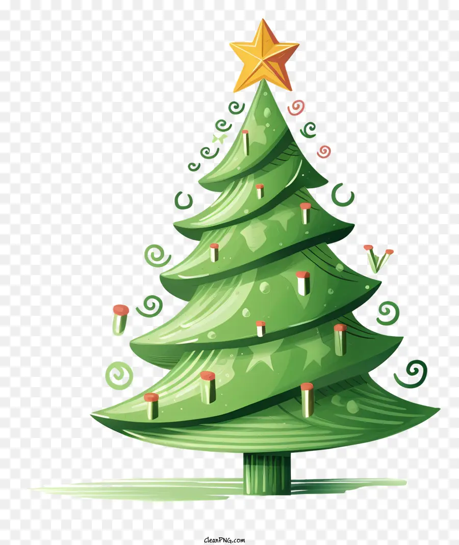 árvore De Natal，árvore De Natal Verde PNG