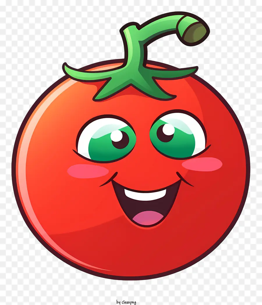 Tomate，Tomate Sorridente PNG