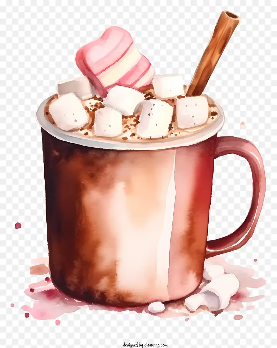 Chocolate Quente，Chantilly PNG