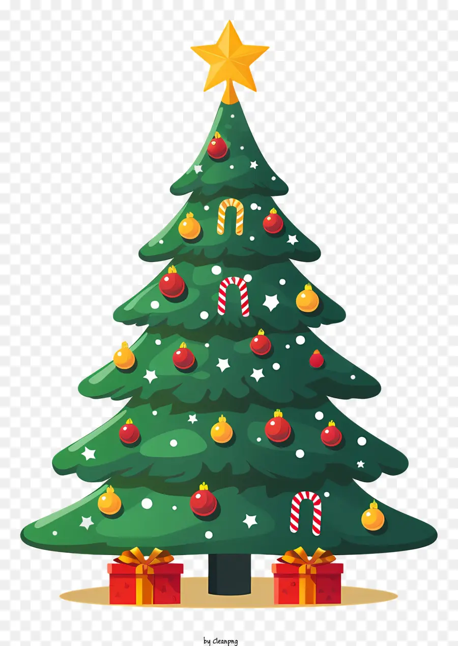 árvore De Natal，Candy Cane PNG