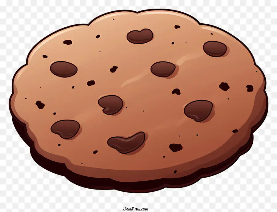 Biscoito De Chocolate，Sobremesa PNG