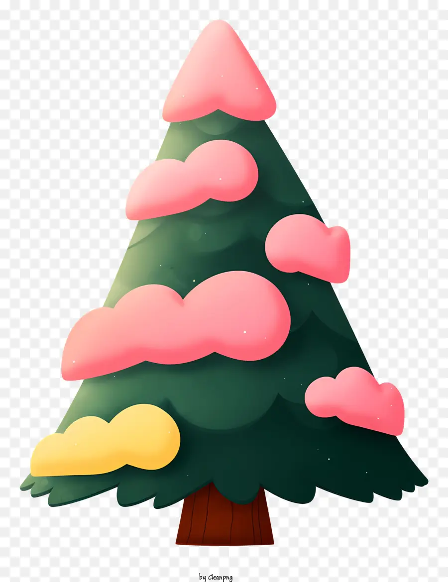 Decorações Para Árvores De Natal，Idéias De árvore De Natal Exclusivas PNG