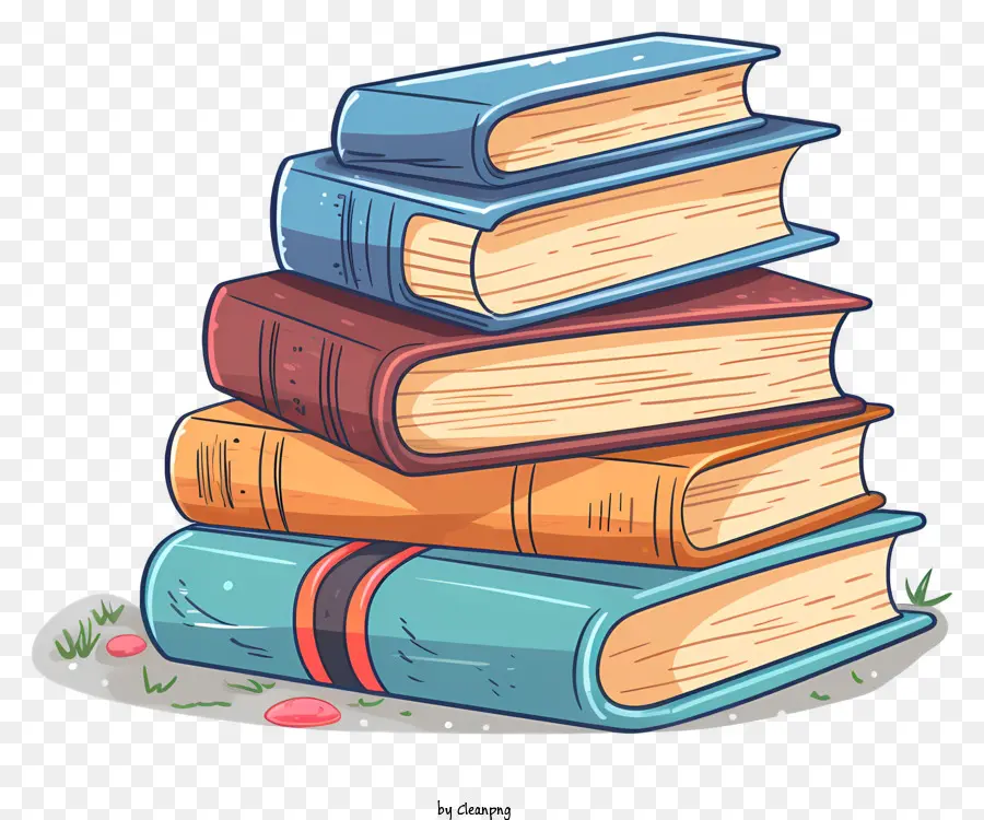 Livros，Pilha De Livros PNG