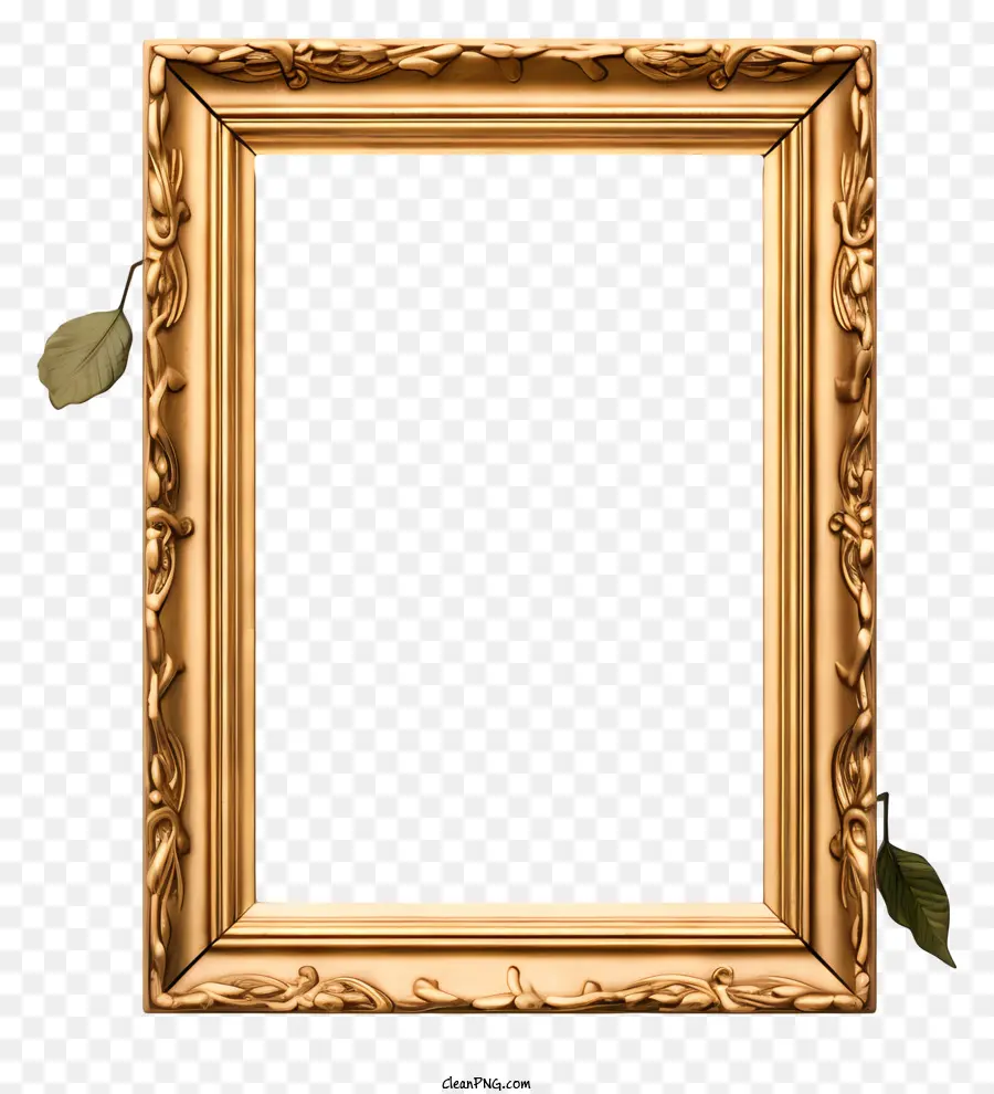 Quadro De Ouro Antigo，Vintage Quadro De Imagem PNG