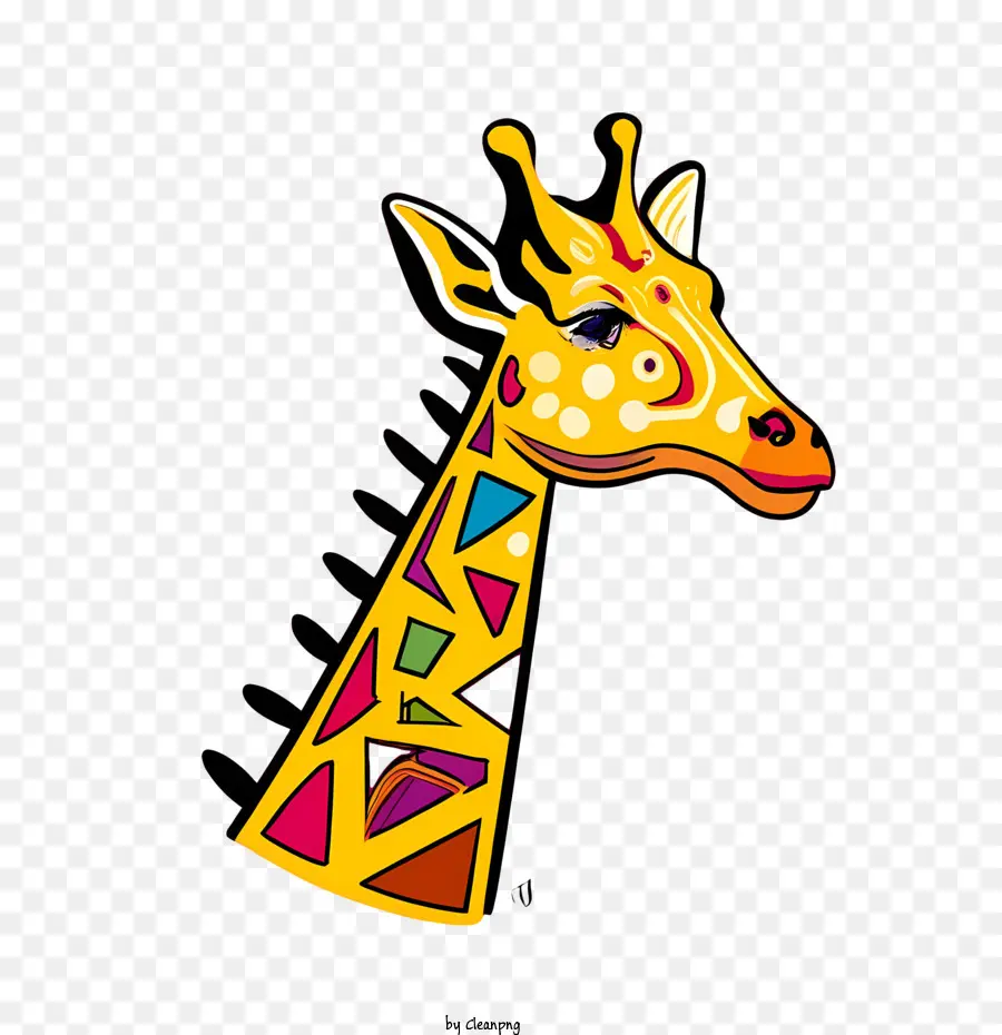 Giraffa De Desenho Animado，Girafa PNG