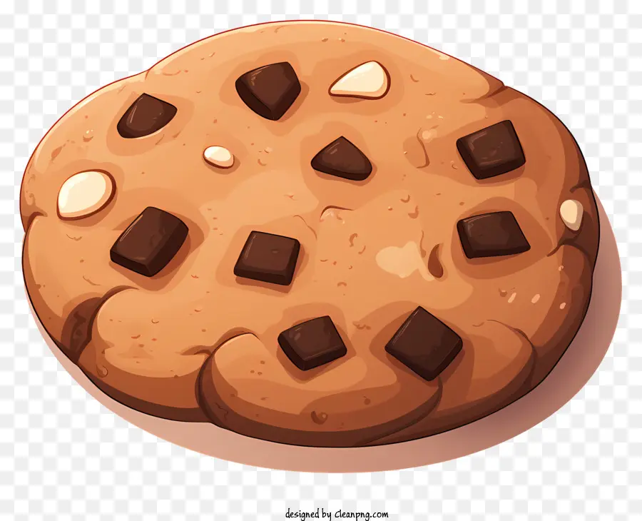 Chocolate Chip Cookie，Receita De Biscoito PNG