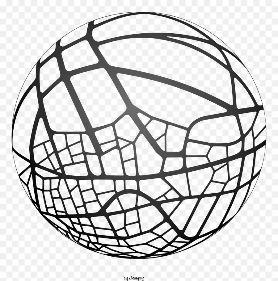 Esfera，Círculos Interconectados PNG