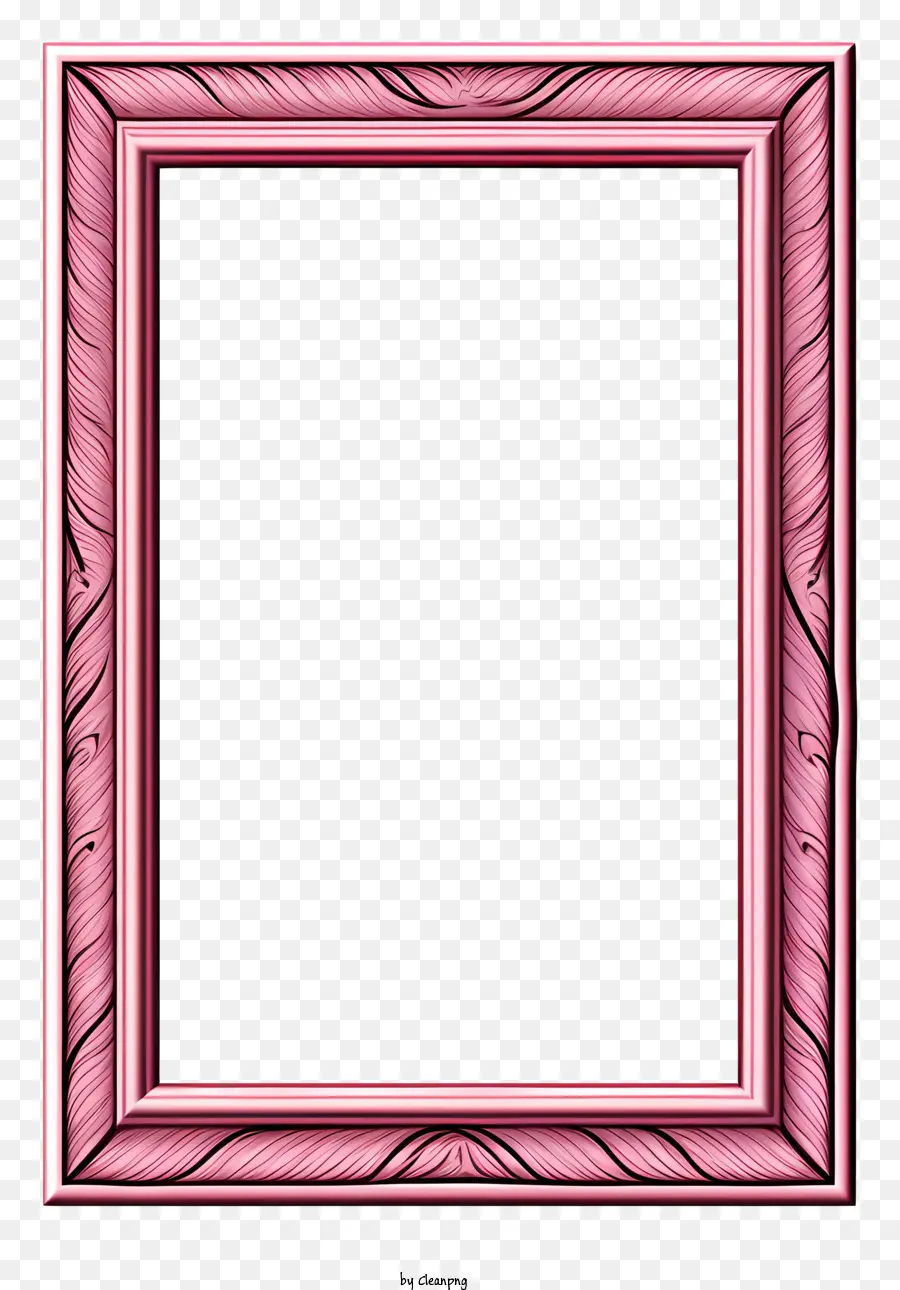 Moldura Rosa，Quadro PNG