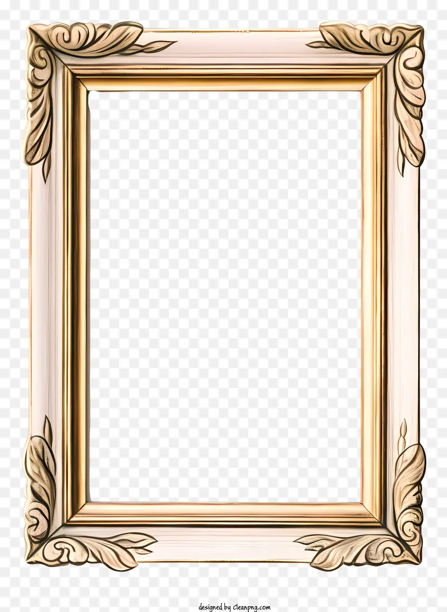 Quadro Branco，Ornamentado Quadro PNG