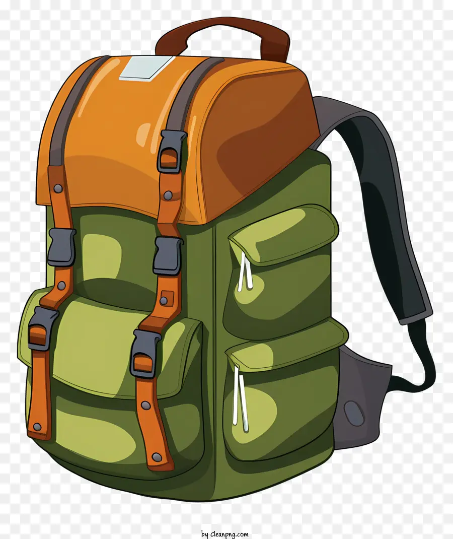 Mochila Com Compartimentos，Mochila PNG