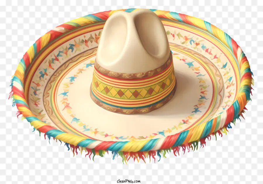 Sombrero Mexicano，Ferjas Coloridas PNG