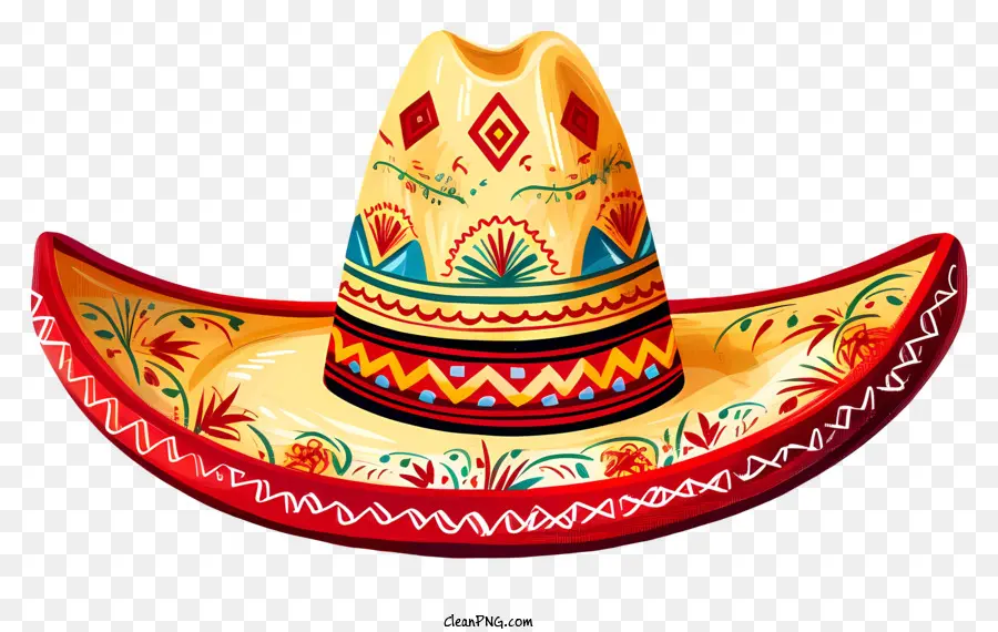 Chapéu Mexicano，Traje Tradicional Mexicano PNG