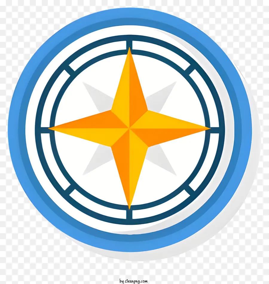 Emblema Da Bússola，Circular Emblema PNG