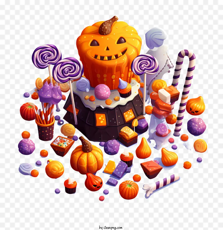Doces De Halloween，Candy PNG