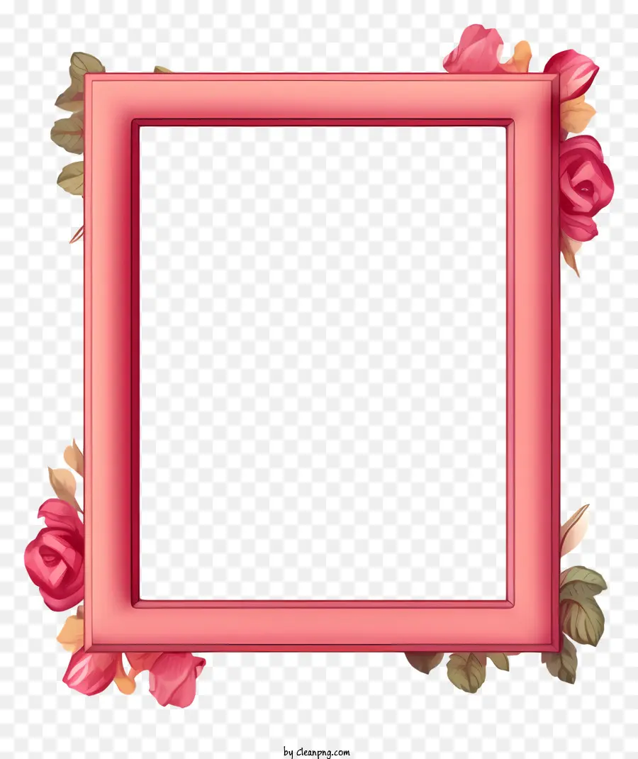 Rosas Rosa Quadro，Quadro Decorativo Floral PNG