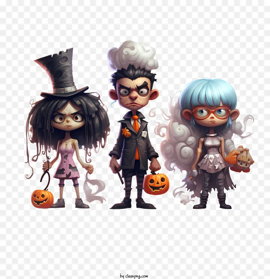 Festa De Halloween，Personagens PNG