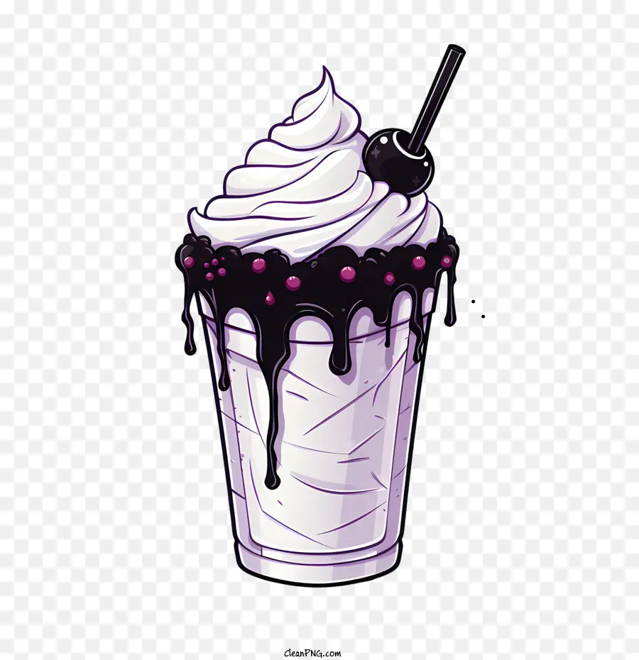 Milk Shake De Halloween，Milkshake PNG