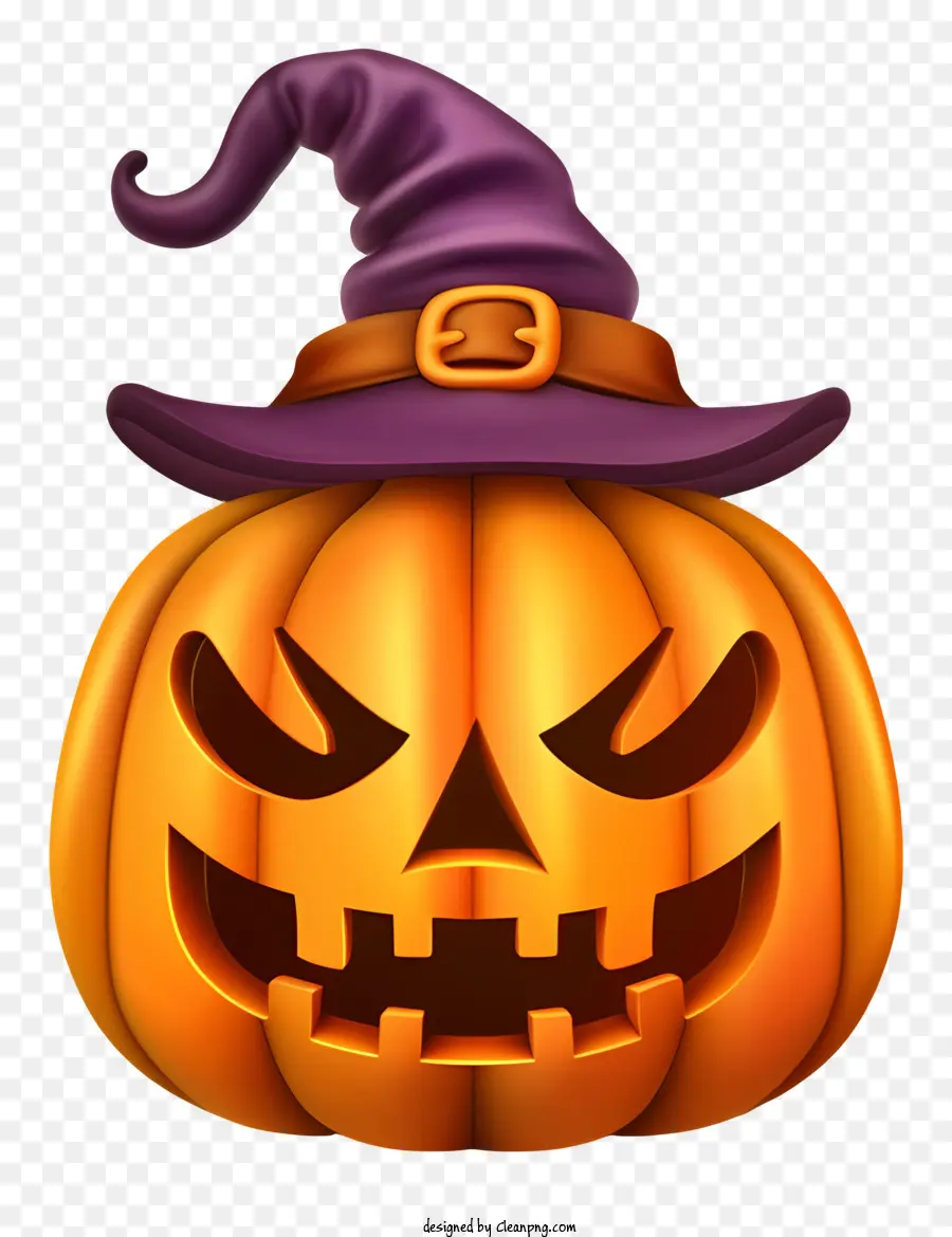 Decoração De Halloween，Assustadora Abóbora PNG
