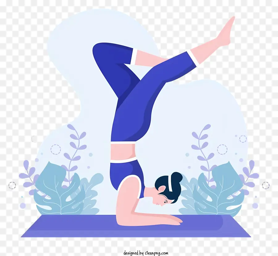 Yoga，Handstand PNG