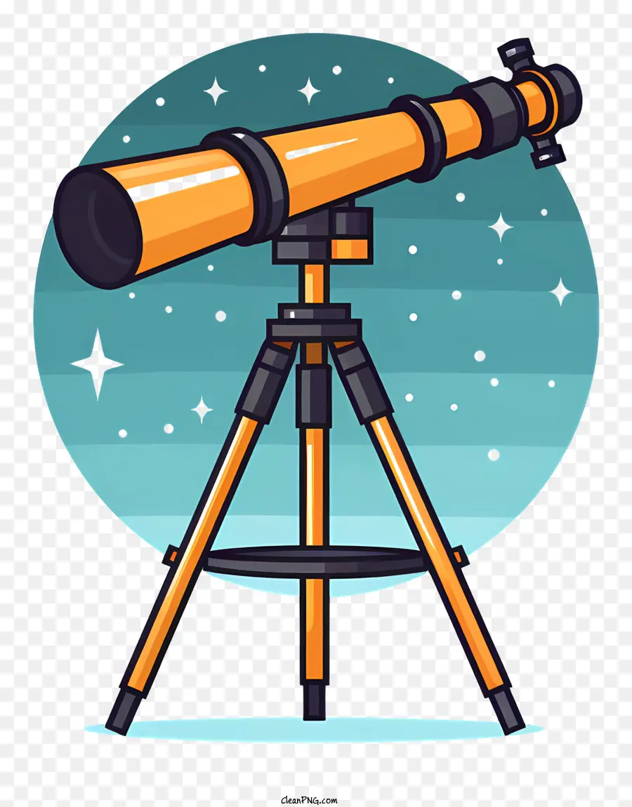 Telescópio óptico，Noite De Céu PNG