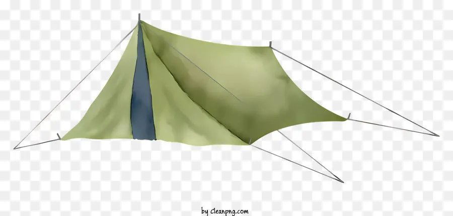 Verde Tenda，Tenda Inclinada PNG
