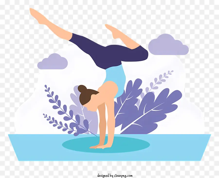 Handstand，Yoga PNG