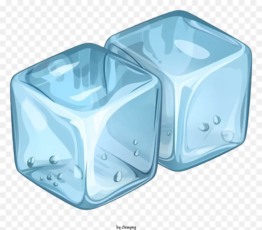 Cubos De Gelo，Crystal Clear PNG