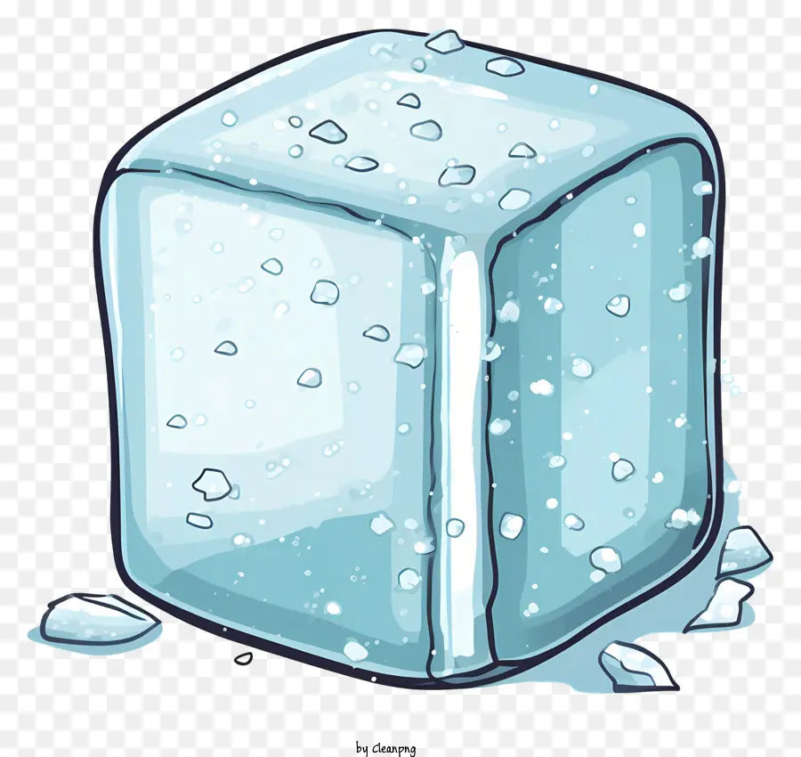 Cubo De Gelo，Frost PNG