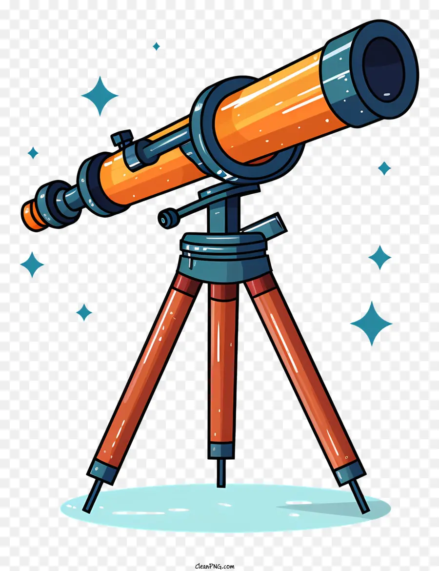 Telescópio，Noite De Céu PNG