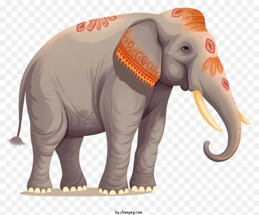 Elefante，Mamífero Grande PNG