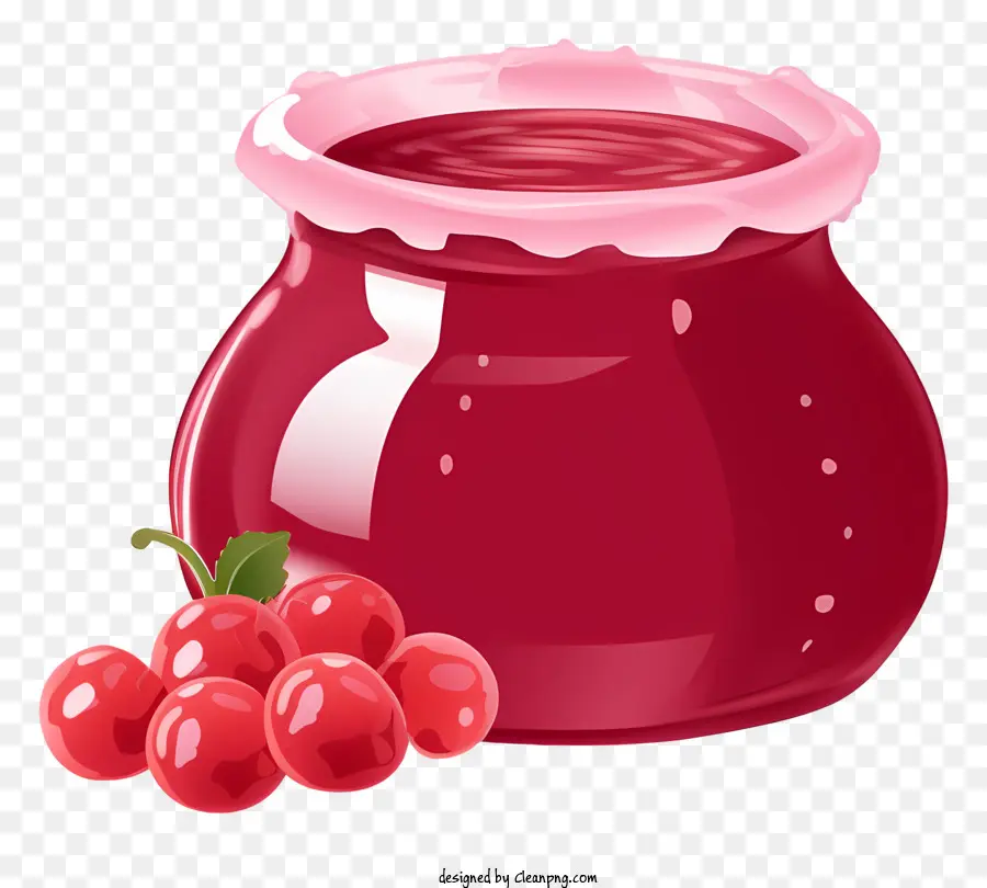 Xarope Vermelho，Cranberries PNG