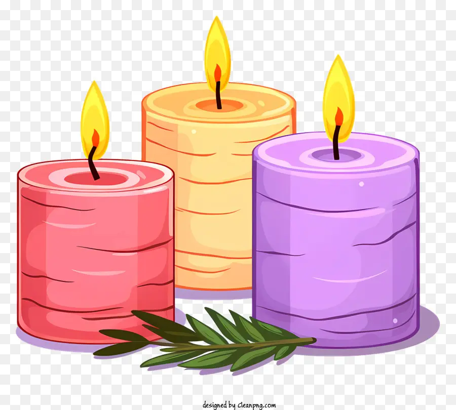 Velas，Cores PNG