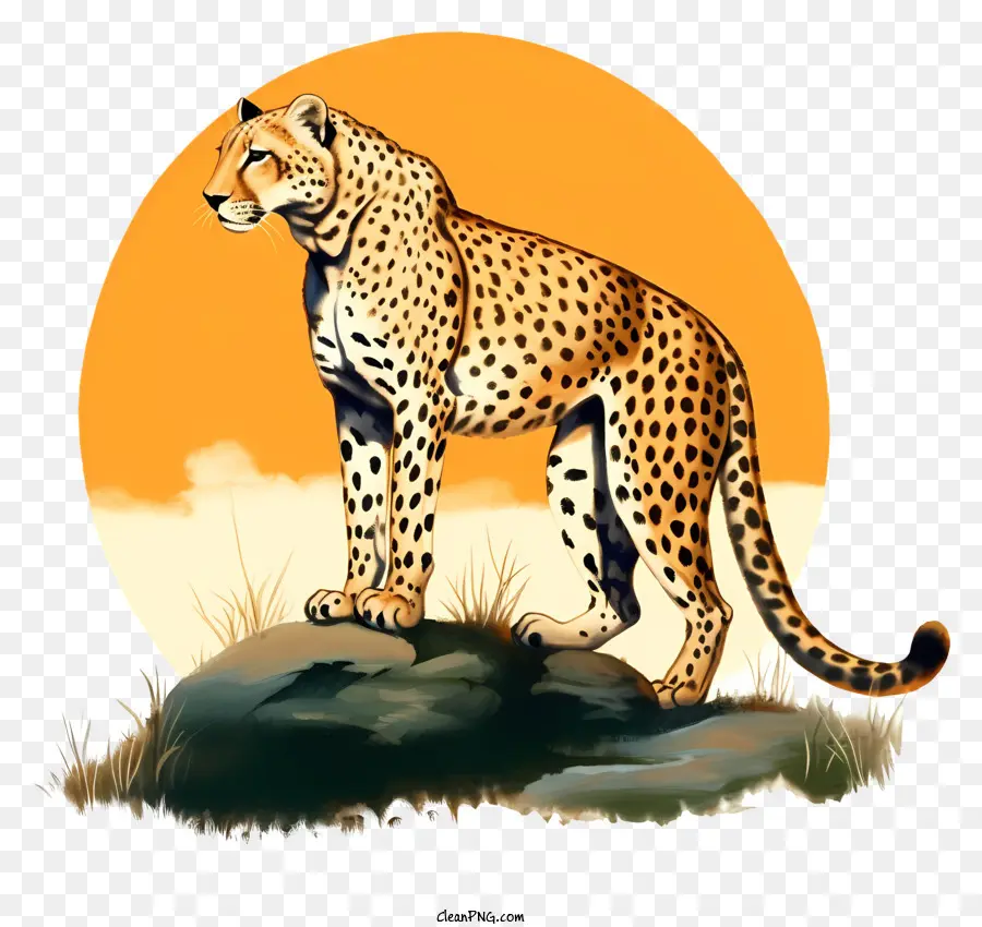 Leopard，Afloramento Rochoso PNG