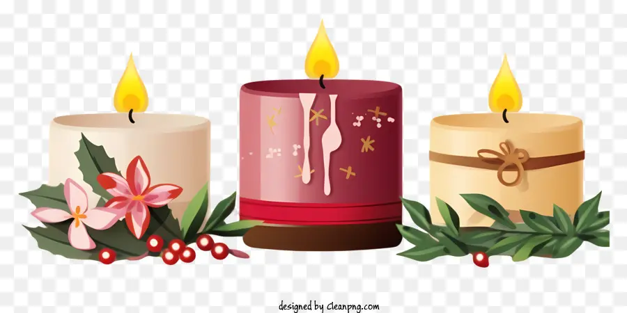 Decorações De Velas，Velas PNG