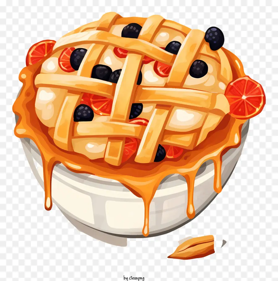 Torta De Frutas，Torta PNG