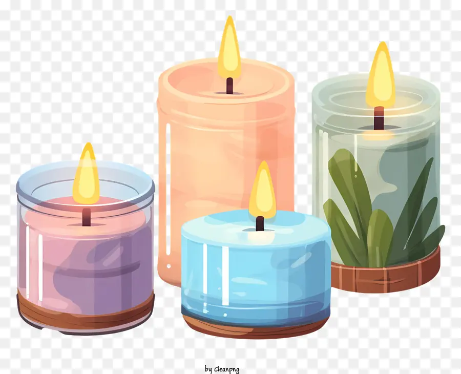 Velas，Cores PNG